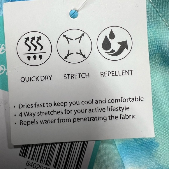 Crown & Ivy Cabana Tie Dye Swim Trunks Size XXL (40-42) - Picture 10 of 10